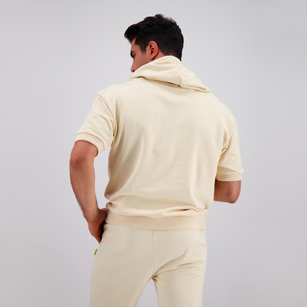 Hoodie manche courte homme sale